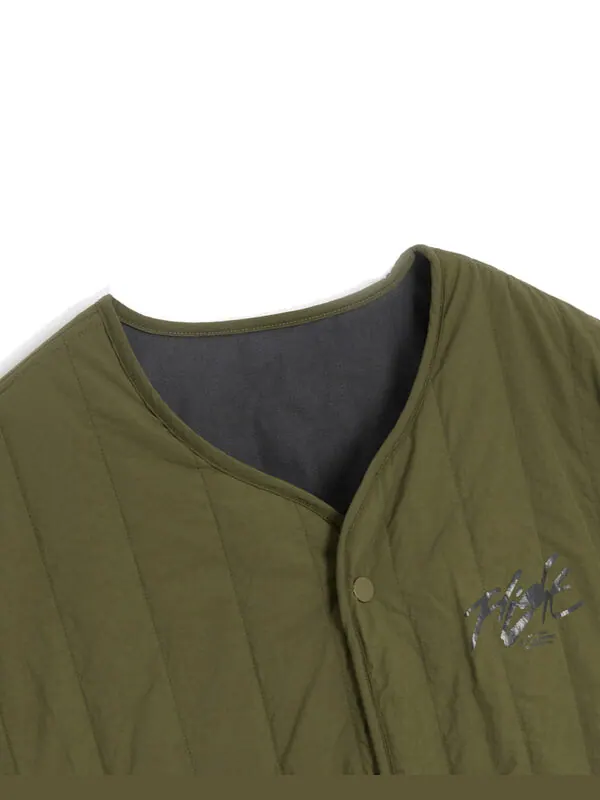 Куртка Air Jordan Flight Heritage Reversible Jacket 'Green' — изображение 2 из 4, зеленый
