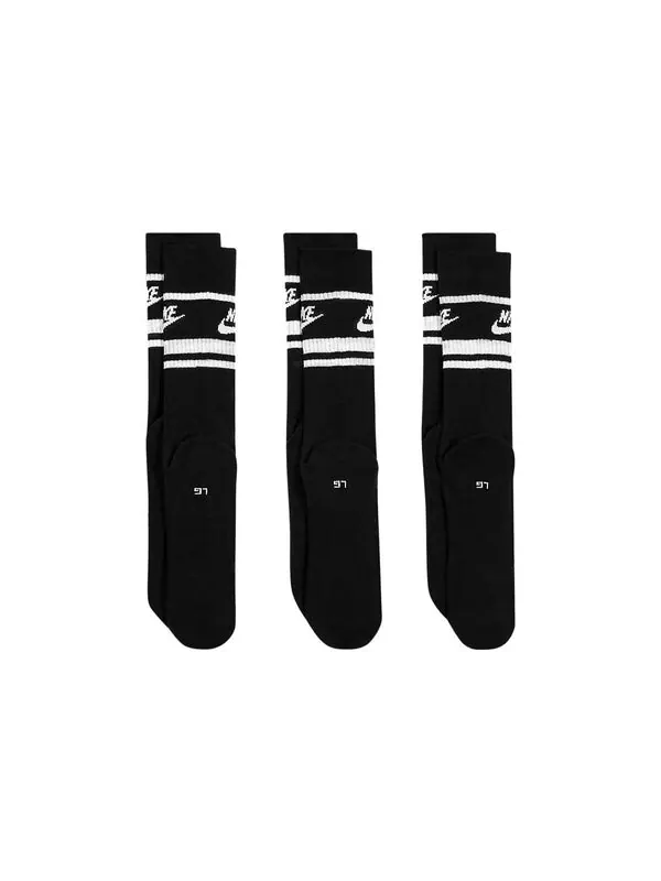 Носки спортивные носки Essential 3 упаковки Nike — изображение 3 из 3, черный