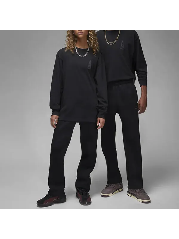 Футболка xa ma maniere футболка с длинным рукавом Air Jordan — изображение 2 из 4, черный