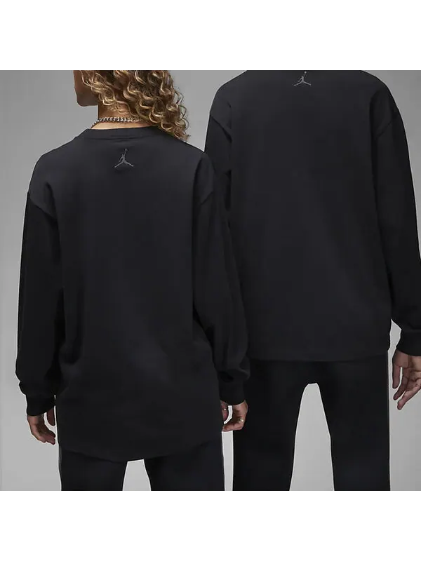 Футболка xa ma maniere футболка с длинным рукавом Air Jordan — изображение 4 из 4, черный