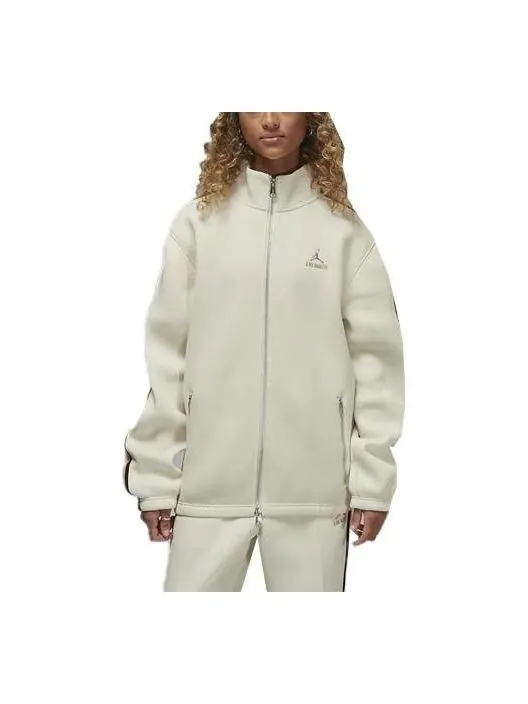 Куртка Jordan x A Ma Maniere Track Jacket (Asia Sizing) 'Coconut Milk' — изображение 1 из 3, кремовый белый