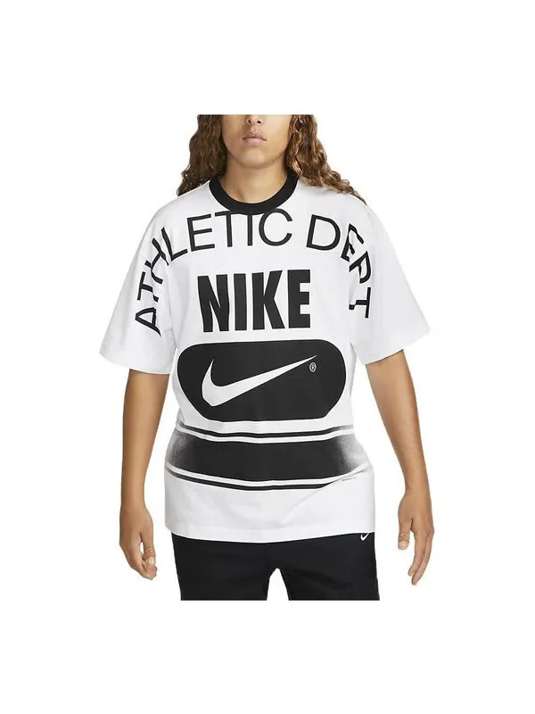 Футболка nrg massive dept tee Nike — изображение 1 из 4, белый/черный