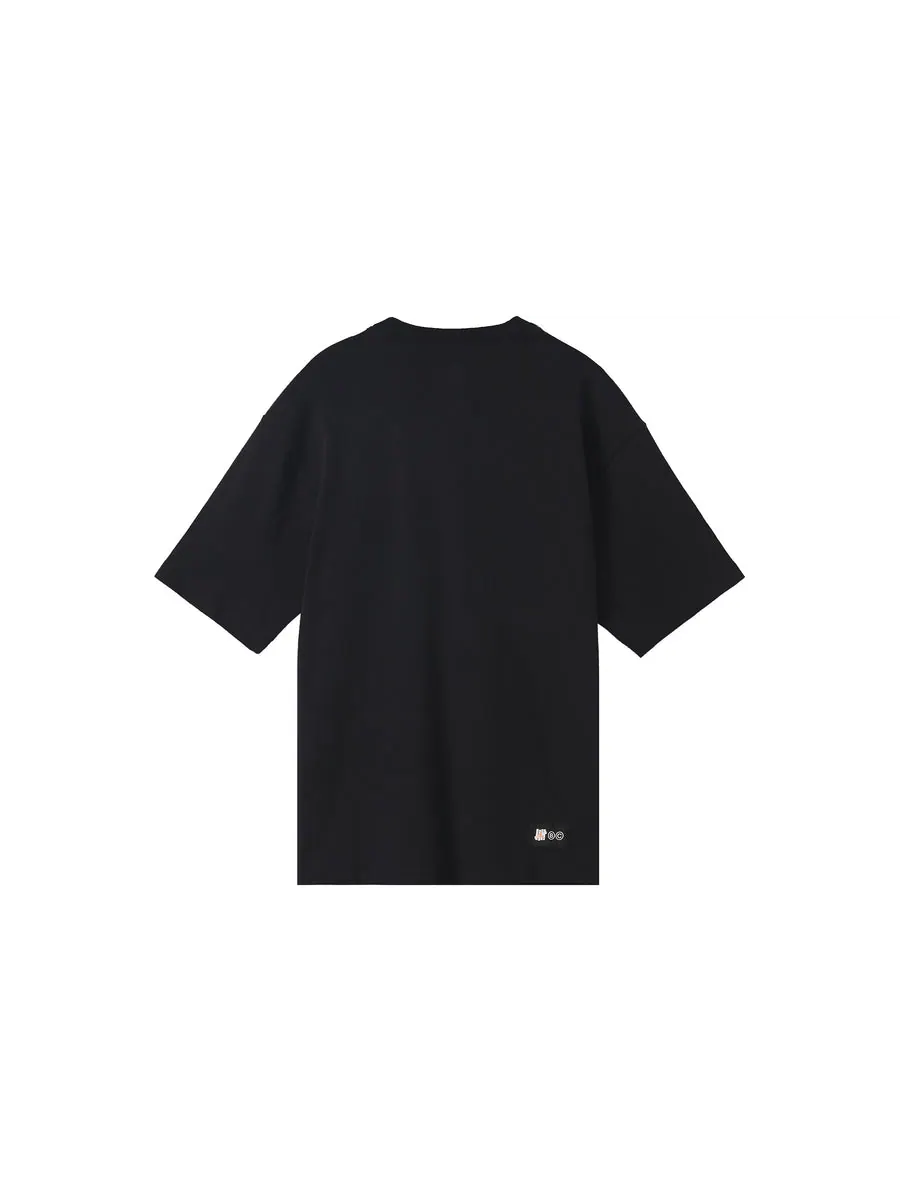 Футболка Air Jordan x Undefeated T-Shirt Asia Sizing 'Black' — изображение 2 из 5, черный