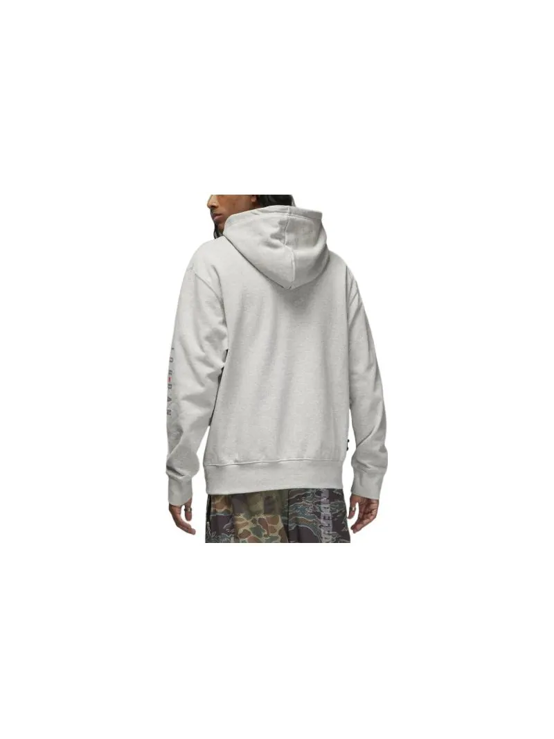 Худи Air Jordan x Undefeated Hoodie Asia Sizing 'Grey' — изображение 2 из 3, серый