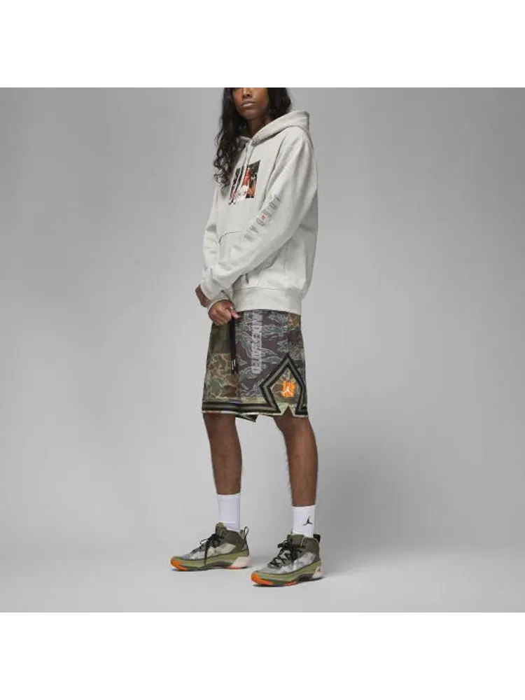 Худи Air Jordan x Undefeated Hoodie Asia Sizing 'Grey' — изображение 3 из 3, серый