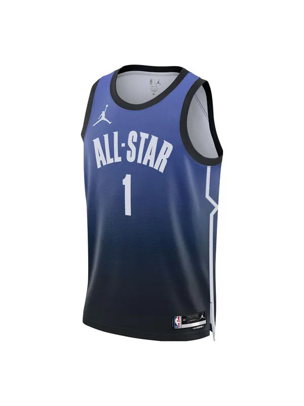 Футболка x nba all star 23 свитер swingman Air Jordan — изображение 1 из 2, синий/черный