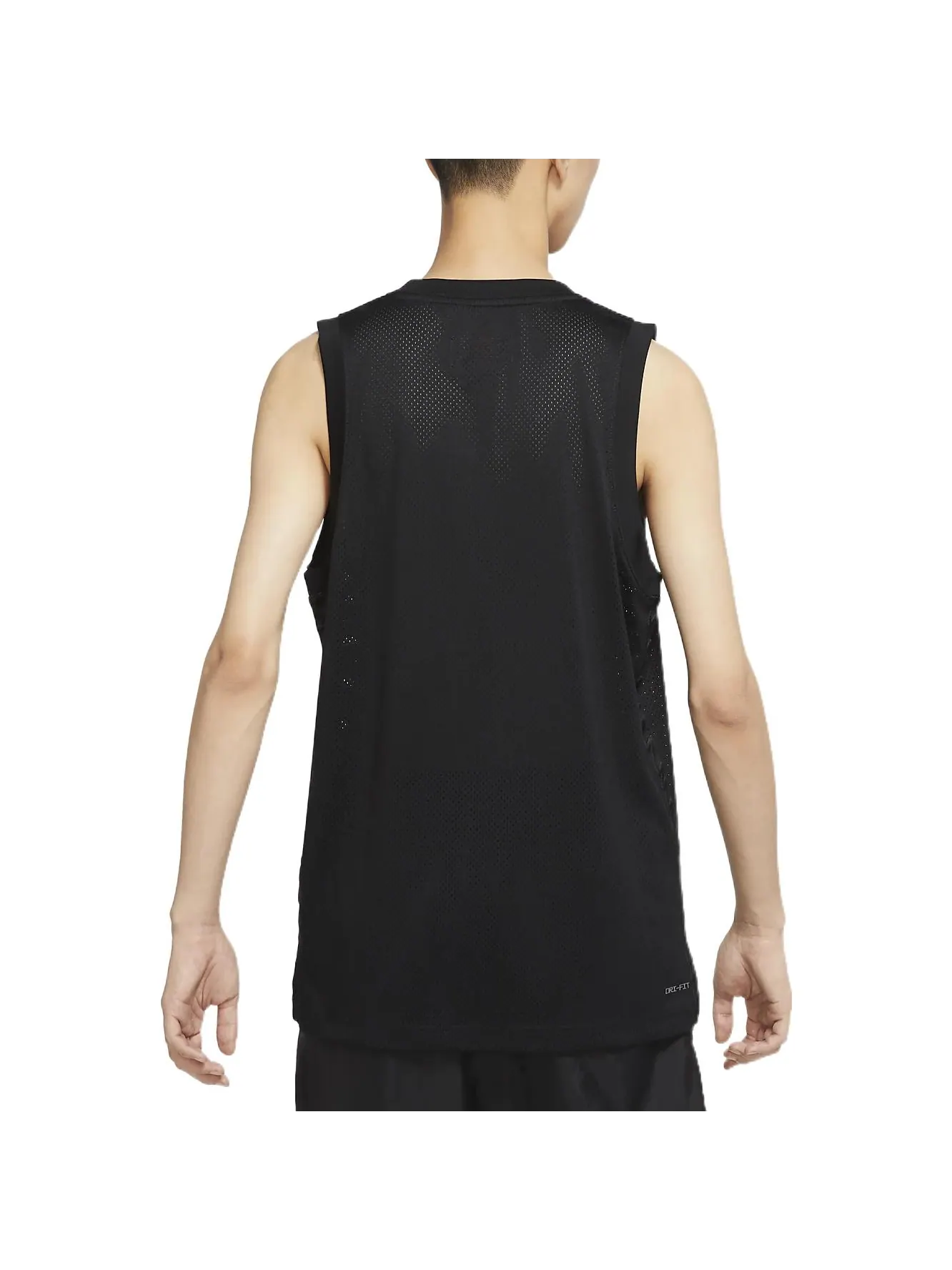 Жилет Men's Air Jordan Alphabet Printing Round Neck Pullover Straight Camisole Black Vest — изображение 2 из 3, черный