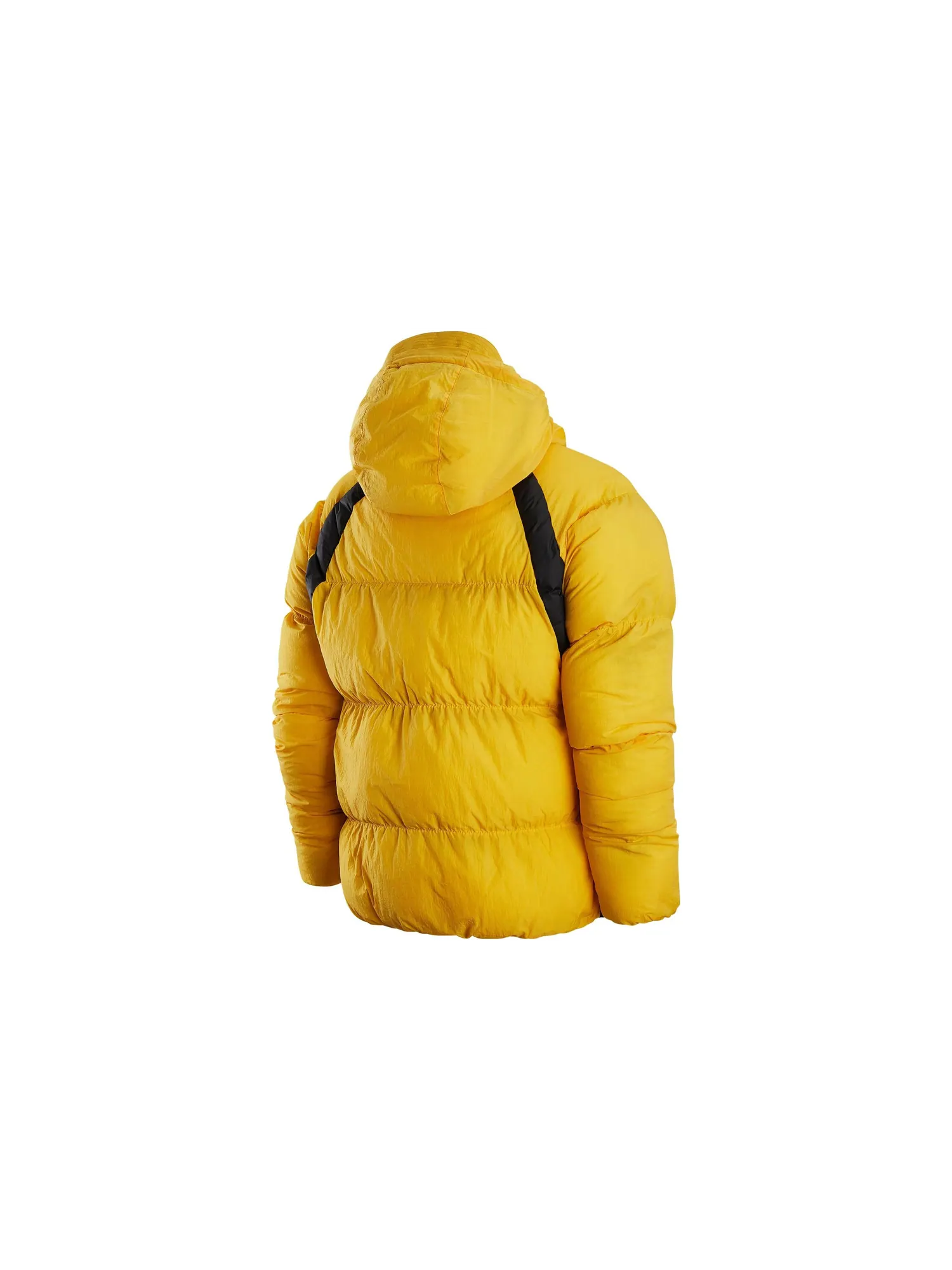 Куртка Air Jordan Wide Stripe Zipper Hooded Winter Jacket Men's Yellow — изображение 2 из 6, желтый