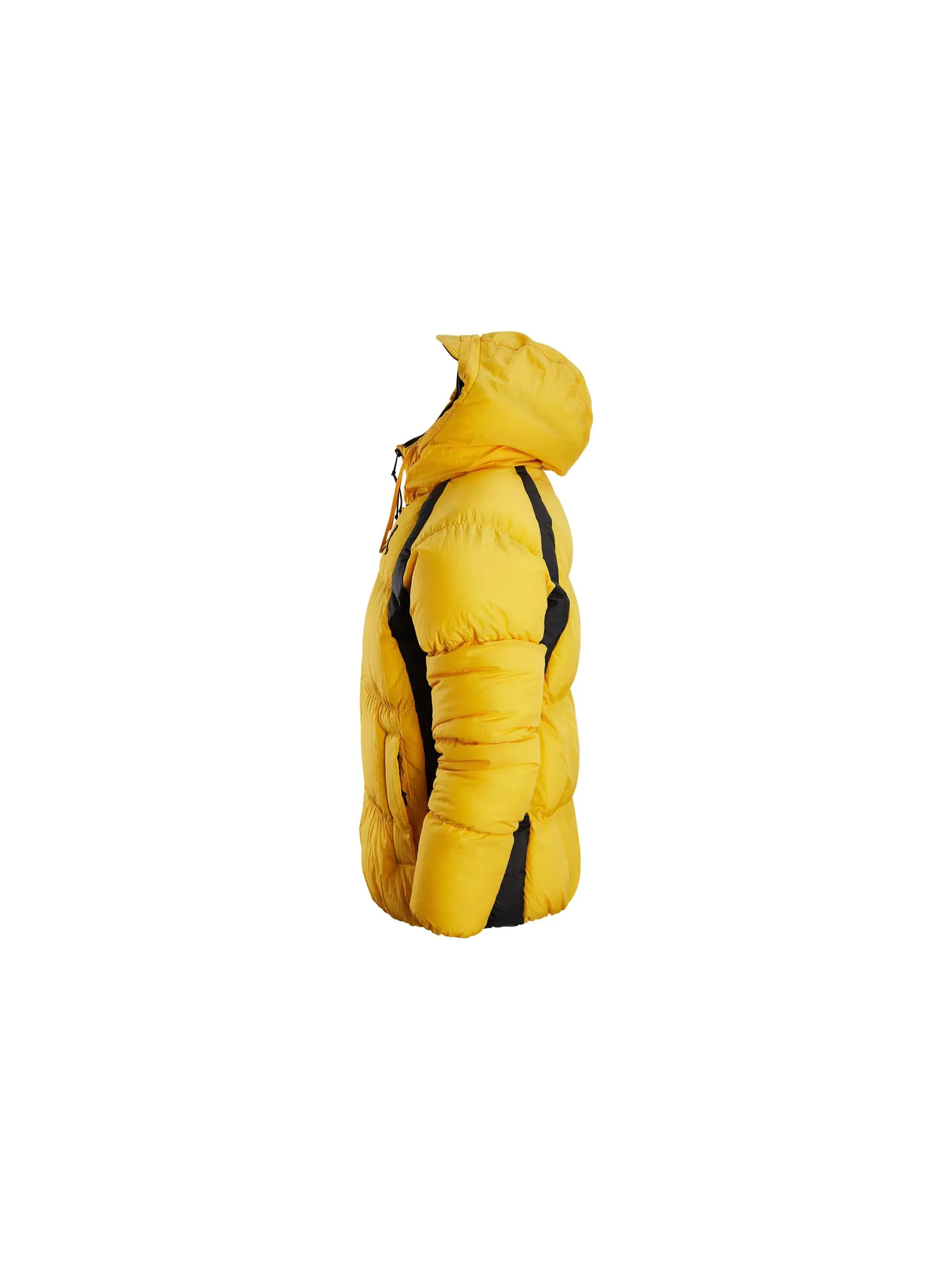 Куртка Air Jordan Wide Stripe Zipper Hooded Winter Jacket Men's Yellow — изображение 3 из 6, желтый