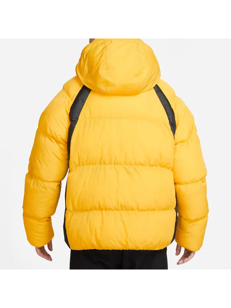 Куртка Air Jordan Wide Stripe Zipper Hooded Winter Jacket Men's Yellow — изображение 6 из 6, желтый