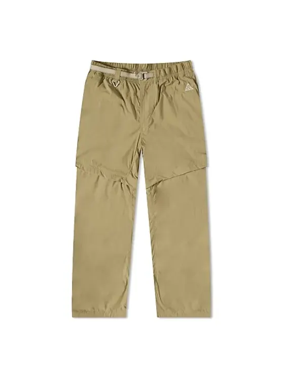 Штаны acg trail zip-off брюки Nike — изображение 1 из 4, оливковый/белый