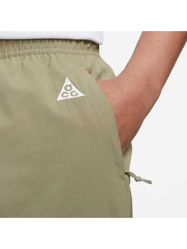 Штаны acg trail zip-off брюки Nike — изображение 4 из 4, оливковый/белый