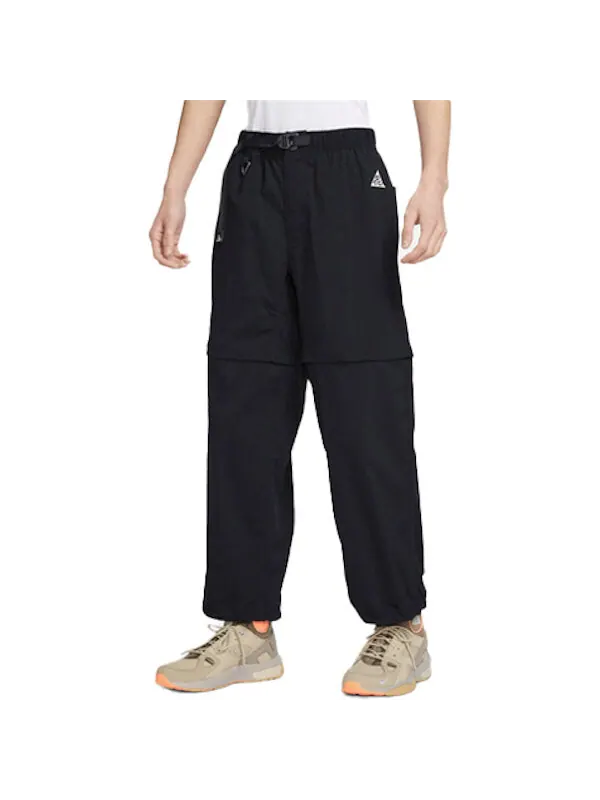 Спортивные штаны Nike ACG Zip-Off Trail Pants 'Black' — изображение 3 из 4, черный