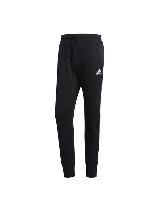 Спортивные штаны adidas Logo Knit Drawstring Sports Pants Black — изображение 1 из 4, черный