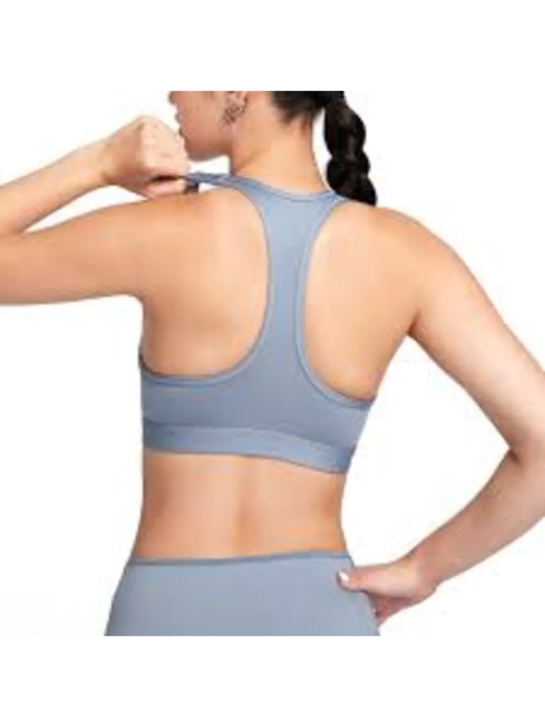 Бюстгальтер (WMNS) Nike Swoosh Medium Support Padded Sports Bra 'Purple' — изображение 3 из 3, фиолетовый