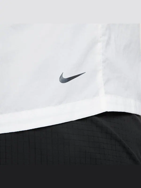 Куртка Nike Trail Aireez lightweight trail running jacket 'White' — изображение 3 из 4, белый