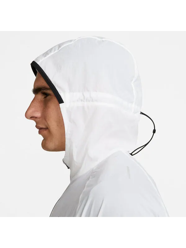 Куртка Nike Trail Aireez lightweight trail running jacket 'White' — изображение 4 из 4, белый