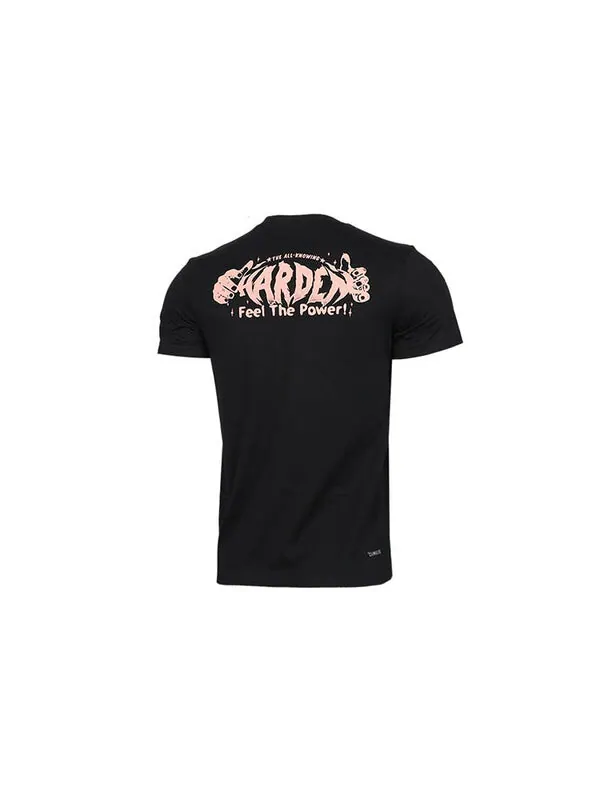 Футболка Men's adidas Hrdn Swag Verb James Harden Basketball Sports Printing Round Neck Short — изображение 2 из 4, мульти