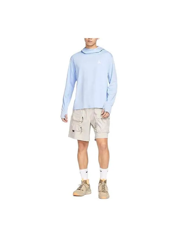 Толстовка Nike Dri-FIT Element UV Running Hoodie 'Blue' — изображение 1 из 2, синий