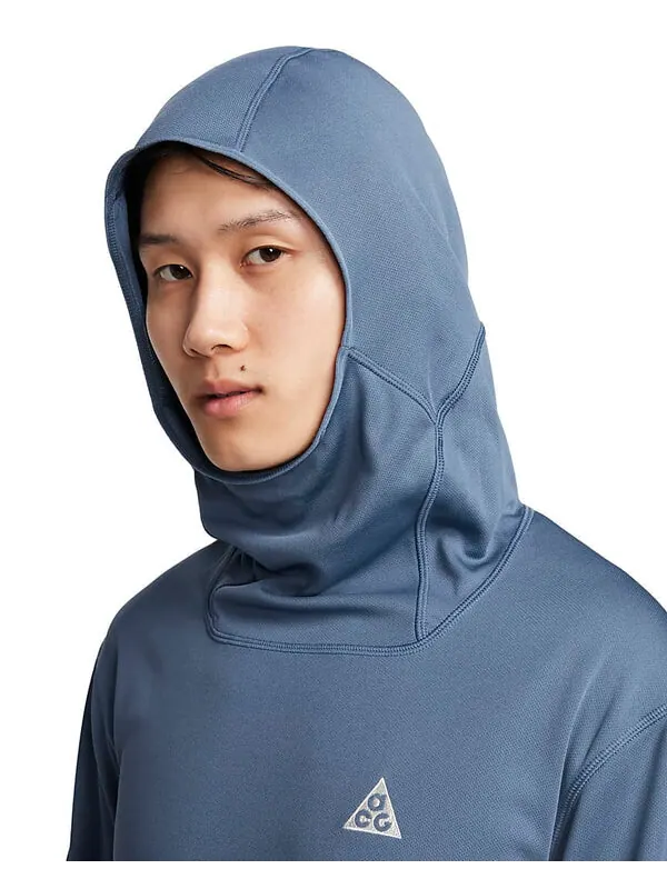 Толстовка Nike ACG Dri-FIT ADV "Lava Tree" Quick-Drying Hoodie 'Blue' — изображение 3 из 4, синий