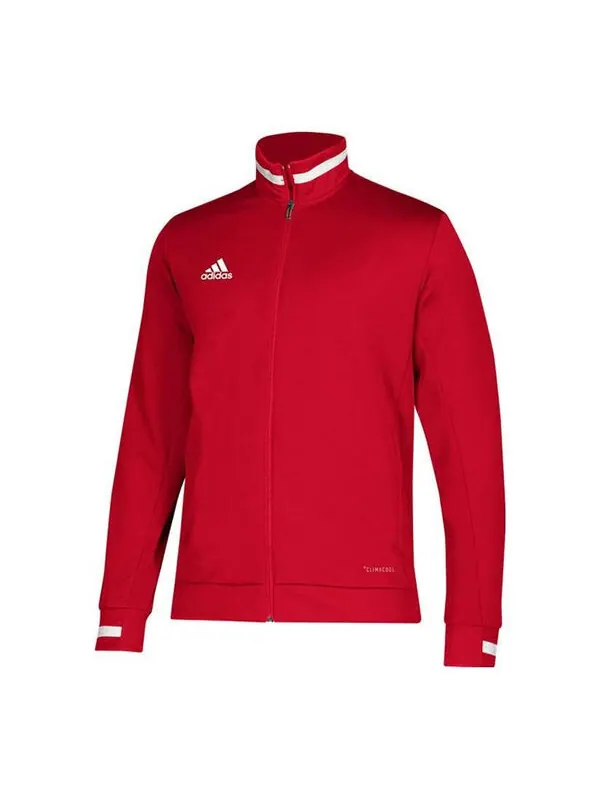 Куртка Adidas Team 19 Track Jacket 'Power Red White' — изображение 1 из 4, красный/белый