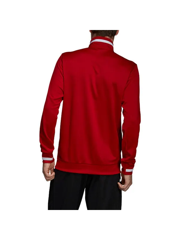 Куртка Adidas Team 19 Track Jacket 'Power Red White' — изображение 3 из 4, красный/белый