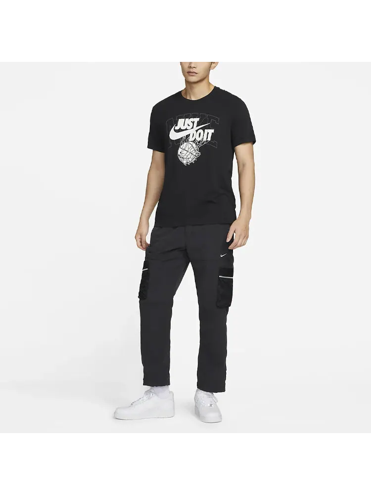 Повседневные брюки Nike Premium Cargo Pants — изображение 3 из 5, черный
