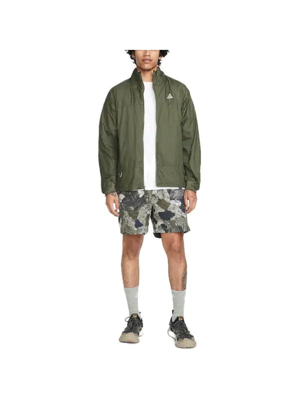 Куртка Nike ACG 'Sierra Light' Men's Jacket 'Green' — изображение 3 из 3, зеленый/мульти