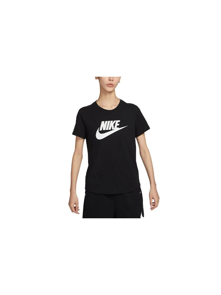 Футболка Nike Sportswear Essentials Logo DX7907-010 — изображение 1 из 9, черный