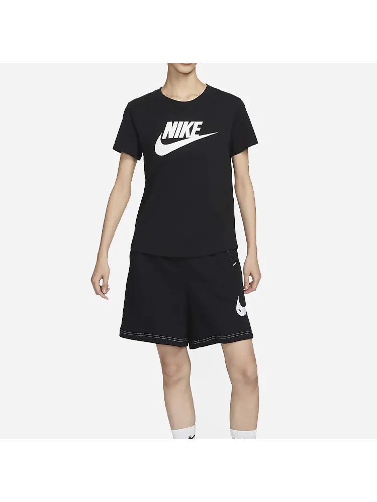 Футболка Nike Sportswear Essentials Logo DX7907-010 — изображение 5 из 9, черный