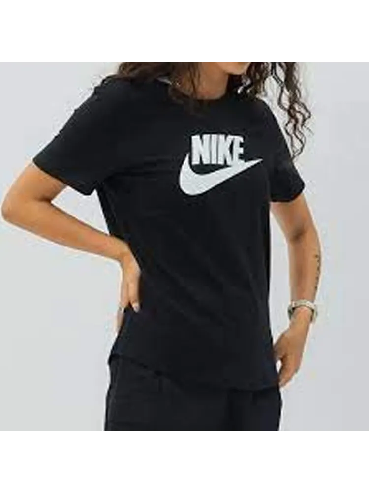 Футболка Nike Sportswear Essentials Logo DX7907-010 — изображение 8 из 9, черный