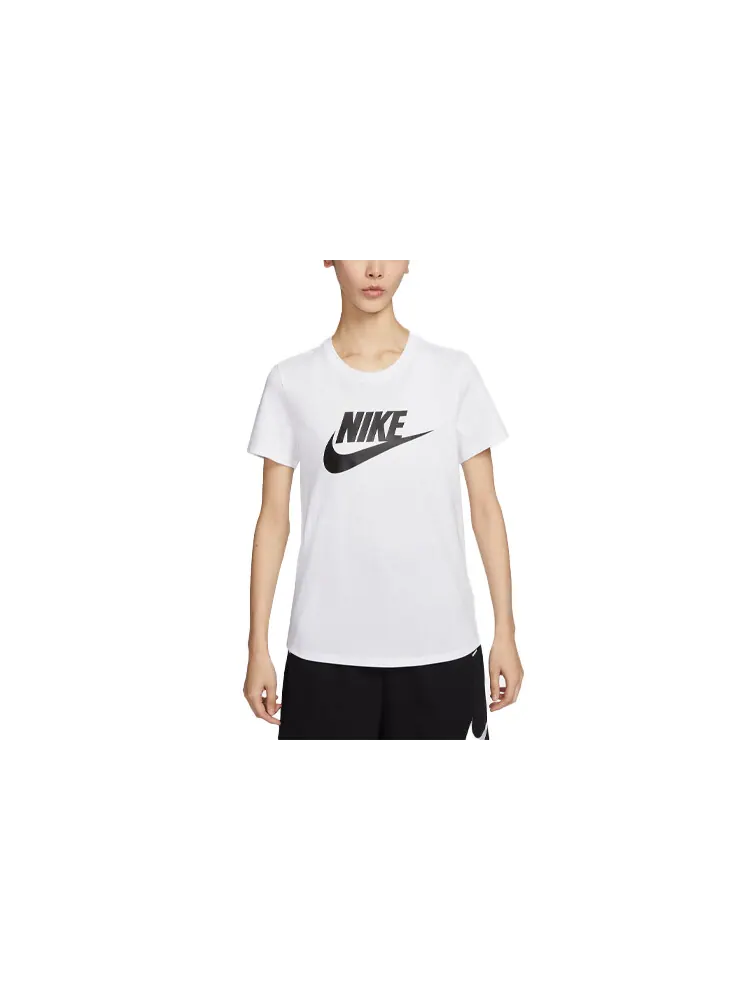 Футболка Nike Sportswear Essentials Logo DX7907-100 — изображение 1 из 3, белый