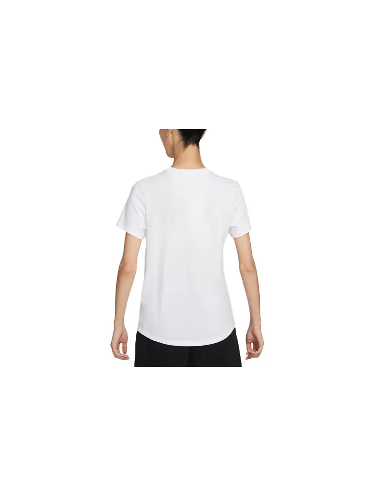 Футболка Nike Sportswear Essentials Logo DX7907-100 — изображение 2 из 3, белый