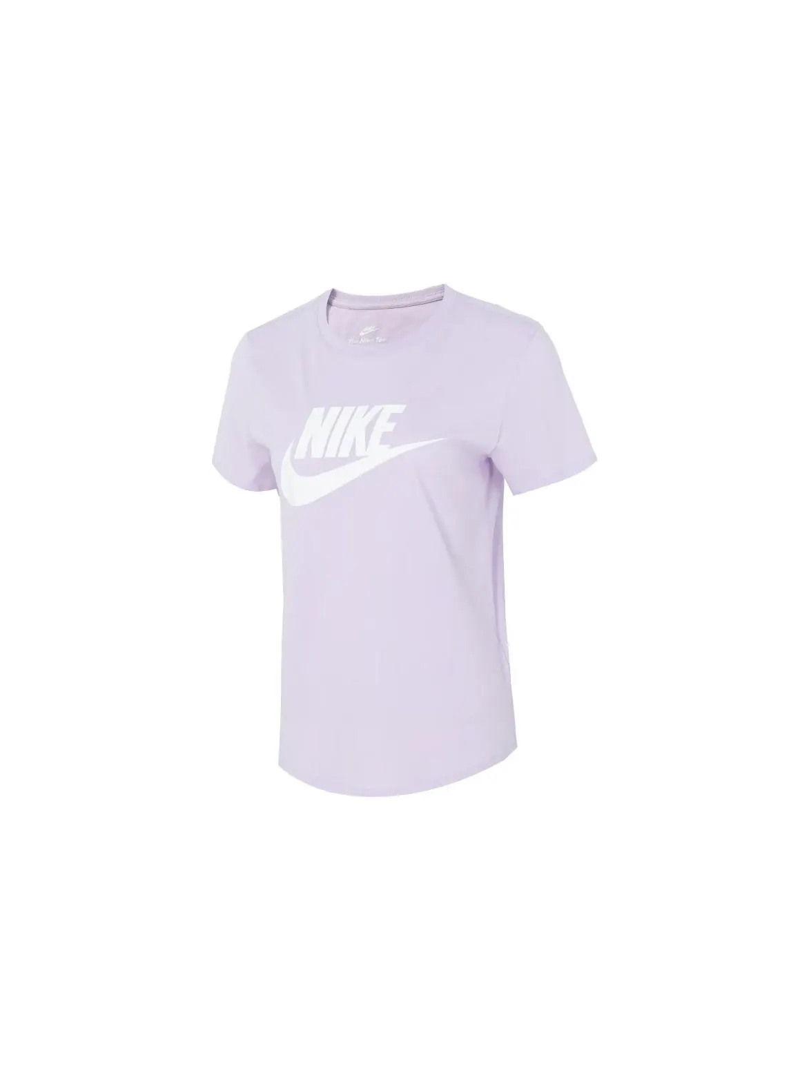 Футболка Nike Sportswear Essentials Logo DX7907-545 — изображение 1 из 4, светлый фиолетовый