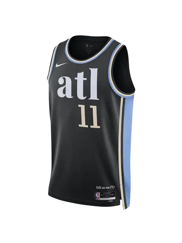 Майка Nike Dri-FIT NBA Swingman Jersey 2023/24 City Edition 'Atlanta Hawks Trae Young' — изображение 1 из 2, черный