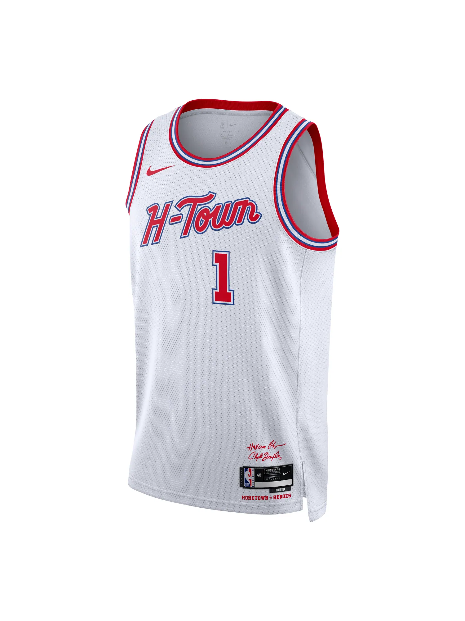 Nike Houston Rockets City Edition 2023/24 Dri-FIT NBA Swingman Jersey 'White' — изображение 1 из 2, белый