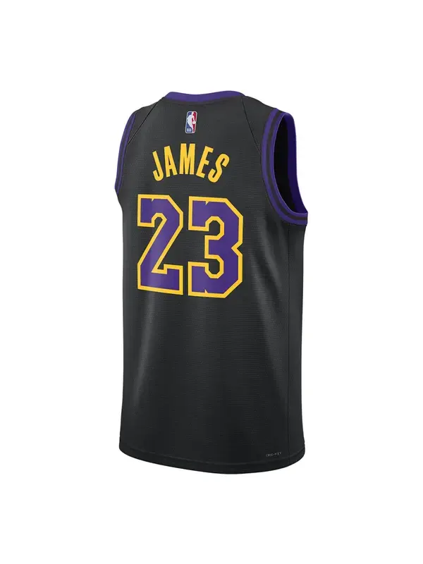 Майка Nike Dri-FIT NBA Swingman Jersey 2023/24 City Edition 'Los Angeles Lakers Lebron James' — изображение 2 из 2