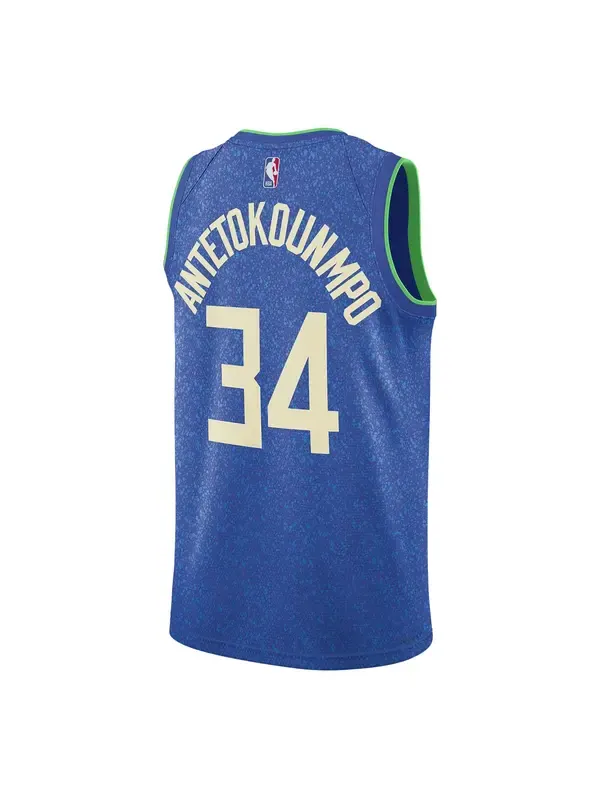 Майка Nike Dri-FIT NBA Swingman Jersey 2023/24 City Edition 'Milwaukee Bucks Giannis Antetokounmpo' — изображение 2 из 2