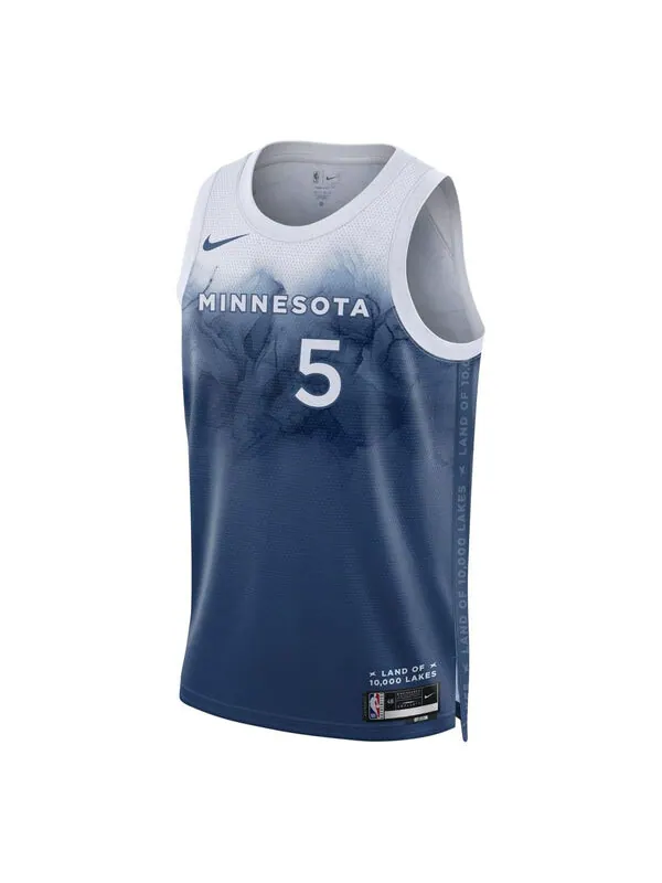 Футболка x nba minnesota timberwolves city edition 2324 swingman джерси Nike — изображение 1 из 2, белый
