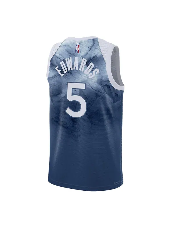 Футболка x nba minnesota timberwolves city edition 2324 swingman джерси Nike — изображение 2 из 2, белый