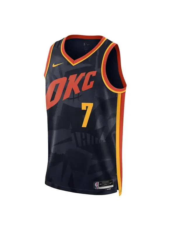 Майка Nike Dri-FIT NBA Swingman Jersey 2023/24 City Edition 'Oklahoma City Thunder Chet Holmgren' — изображение 1 из 2