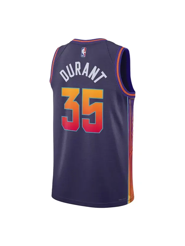 Майка Nike Dri-FIT NBA Swingman Jersey 2023/24 City Edition 'Phoenix Suns Kevin Durant' — изображение 2 из 2, фиолетовый