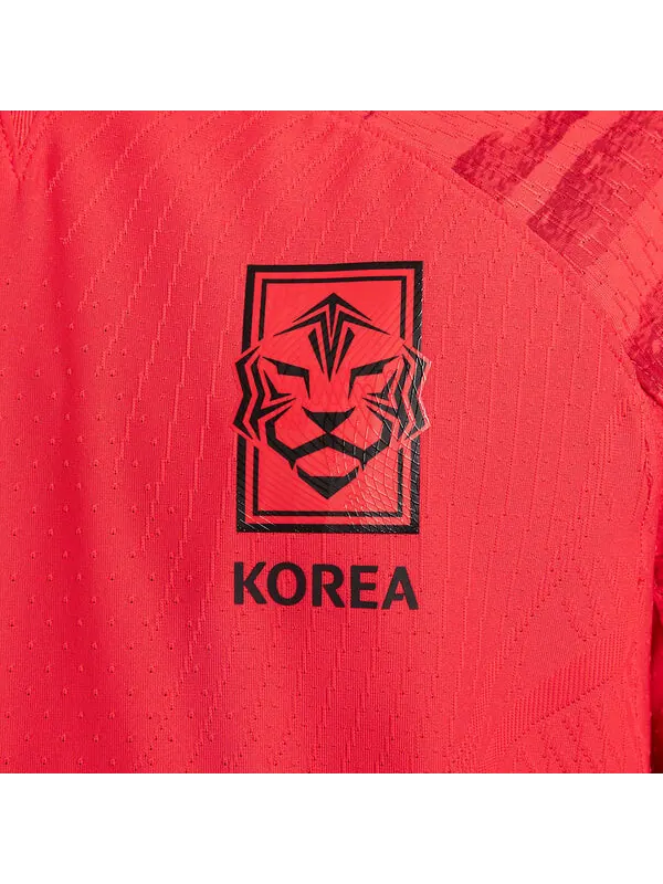 Футболка Корея 2022 23 матч домашняя футболка adv dri fit Nike — изображение 4 из 4, красный/красный/черный