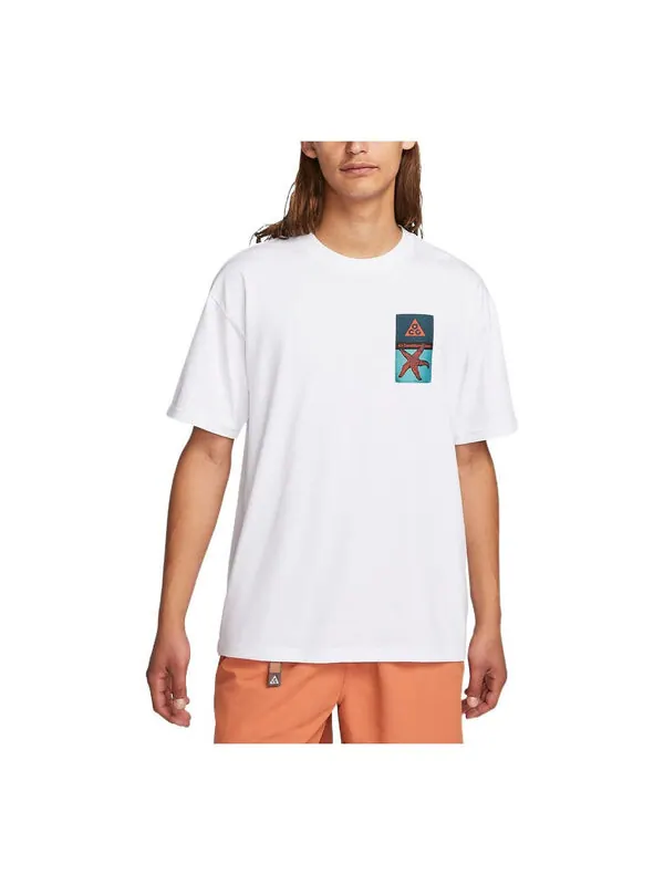 Футболка Nike ACG Patch Tee 'White' — изображение 1 из 3, белый