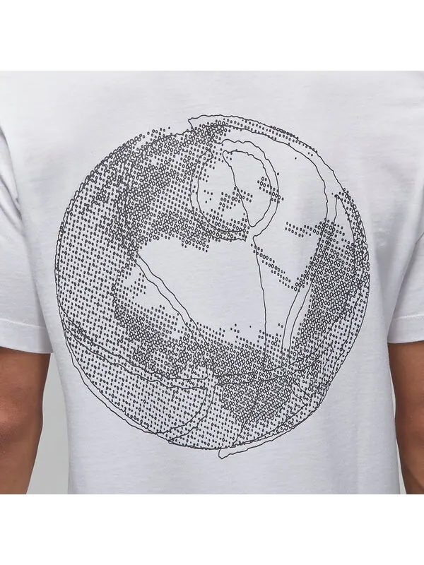 Футболка Air Jordan Dri-Fit Sport Graphic T-Shirts 'White' — изображение 2 из 3, белый