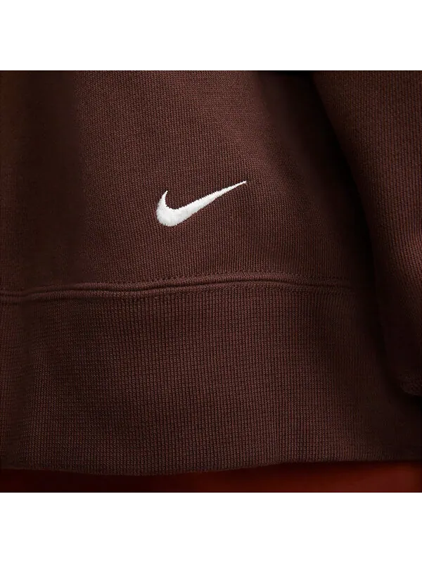 Рубашка acg therma-fit fleece crewneck 'earth' Nike — изображение 4 из 4, черный/белый
