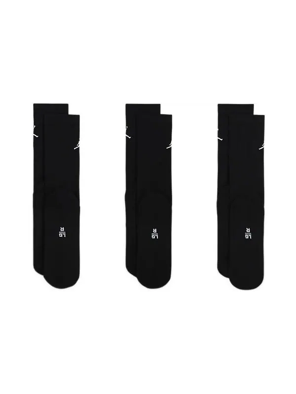 Носки повседневные носки для экипажа Air Jordan — изображение 2 из 3, черный