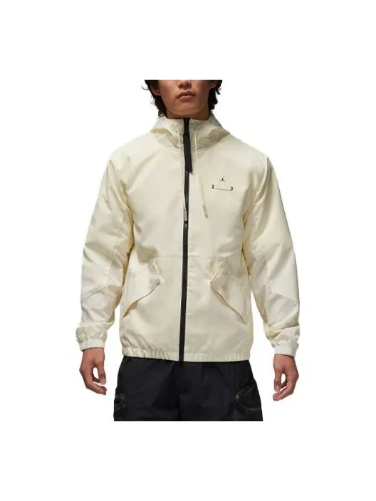 Куртка Air Jordan 23 Engineered Windbreakers 'Beige' — изображение 1 из 4, бежевый/мульти-/красный