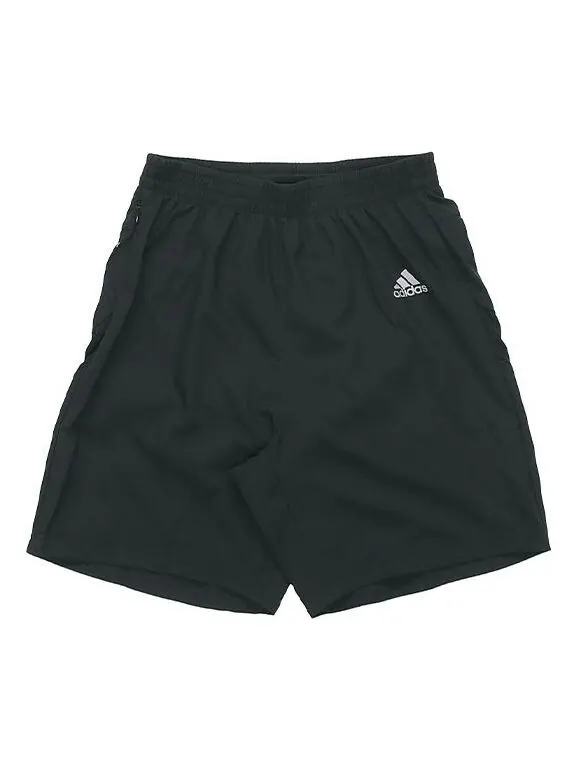 Шорты shorts running training sports pants men black Adidas — изображение 1 из 4, черный