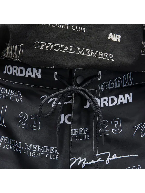 Шорты мужские плетеные шорты MVP Flight Air Jordan — изображение 4 из 4, черный/белый